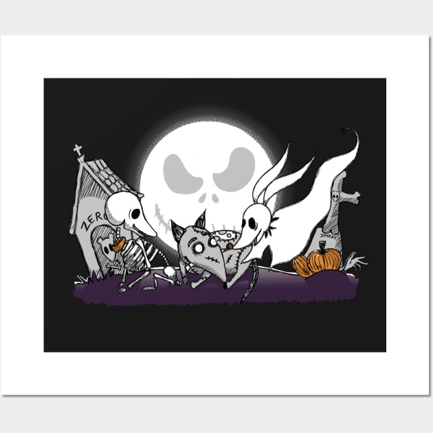 Halloween's Best Friends Wall Art by BlondeFury